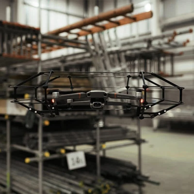 Anti-drone cage armor mounted on tank turret