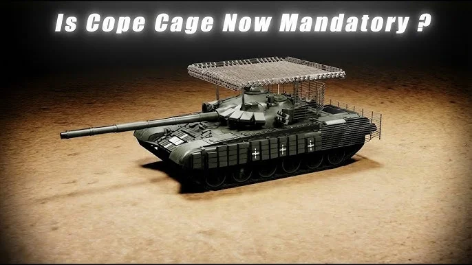 T-72 Cope Cage — Anti-Drone Cage Armor